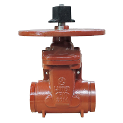 6120 Gate Valve, NRS, 200PSI, Grooved Ends