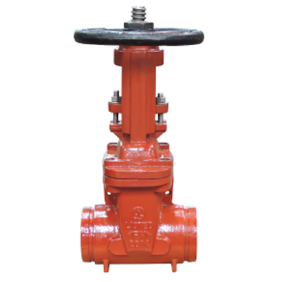 6220 Gate Valve, OS&Y, 200PSI, Grooved Ends