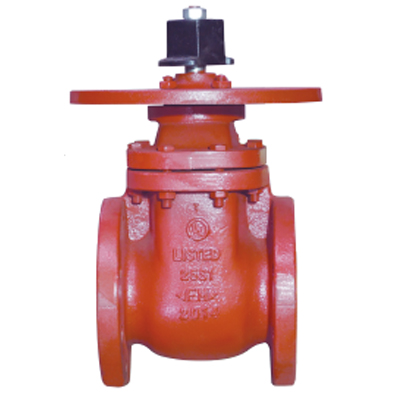 710UF, Gate Valve, NRS, 175PSI, Flanged Ends