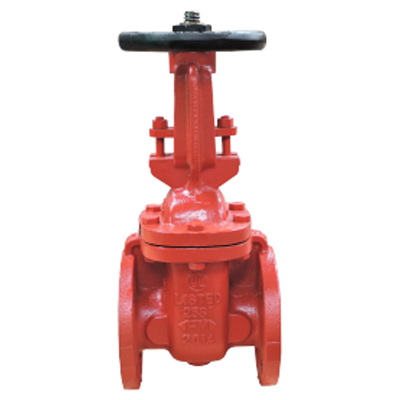 762U, Gate Valve, OS&Y, 175PSI, Flanged Ends