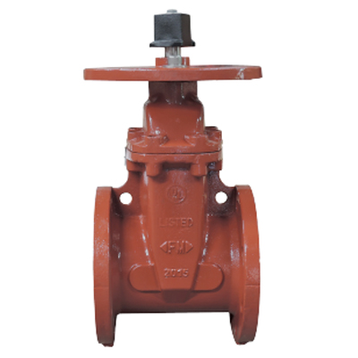 8117 Gate Valve, NRS, 175 PSI, Flanged Ends