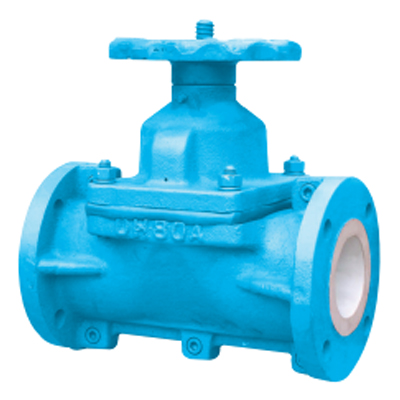 Ceramic Lined Diaphragm Valve Model DCL 4000