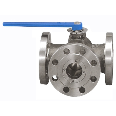 D33 TRUNNION MOUNTED 3-WAY BALL VALVE