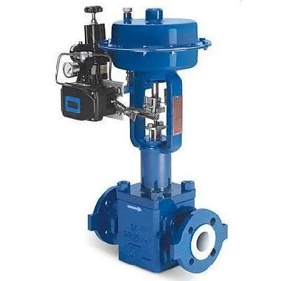 FCT PTFE Lined Globe Control Valve