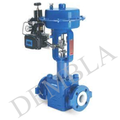 Metal Housed Globe Teflon Valve