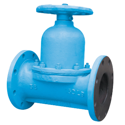 Rubber Lined Diaphragm Valve Model DRS 1000