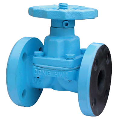 Rubber Lined Diaphragm Valve Model DRW 2000