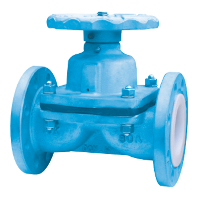 Teflon Lined Diaphragm Valve Model DTL 3000